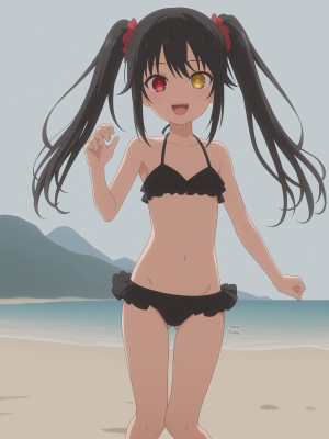 Kurumi Tokisaki (Flat Chest)