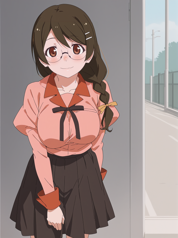 Tsubasa Hanekawa 羽川翼 (Kizumonogatari Style)